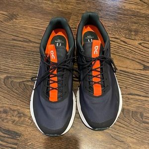 On Running Cloudnova Form Running Sneakers Black Flame Men's Size 11.5 EUC